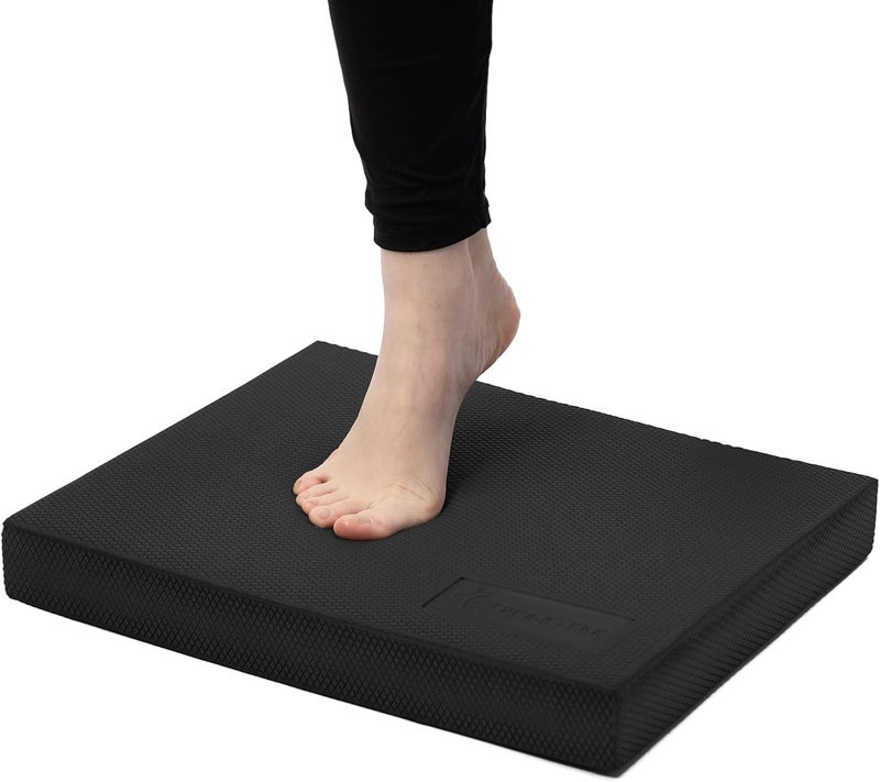 StrongTek Professional Foam Exercise Balance Pad - 15.8" x 13" x 2", High-Density TPE Foam Knee Pad, Non-Slip & Water-Resistant, for Balance Training, Physical Therapy, Yoga, and More - Image 1
